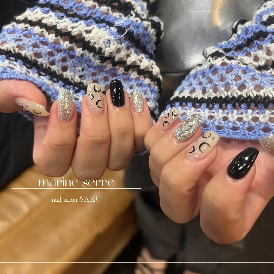 ネイル ニュアンスネイル シンプルネイル SAKU nail 作島茜のネイルデザイン