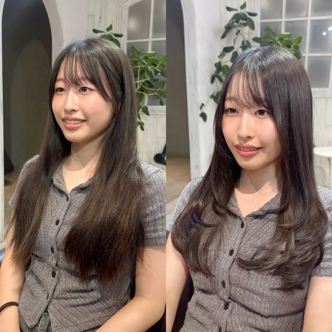 【営業時間内限定】似合わせカット+ダメージレス最高級カラー+オリジナルトリートメント✨の写真