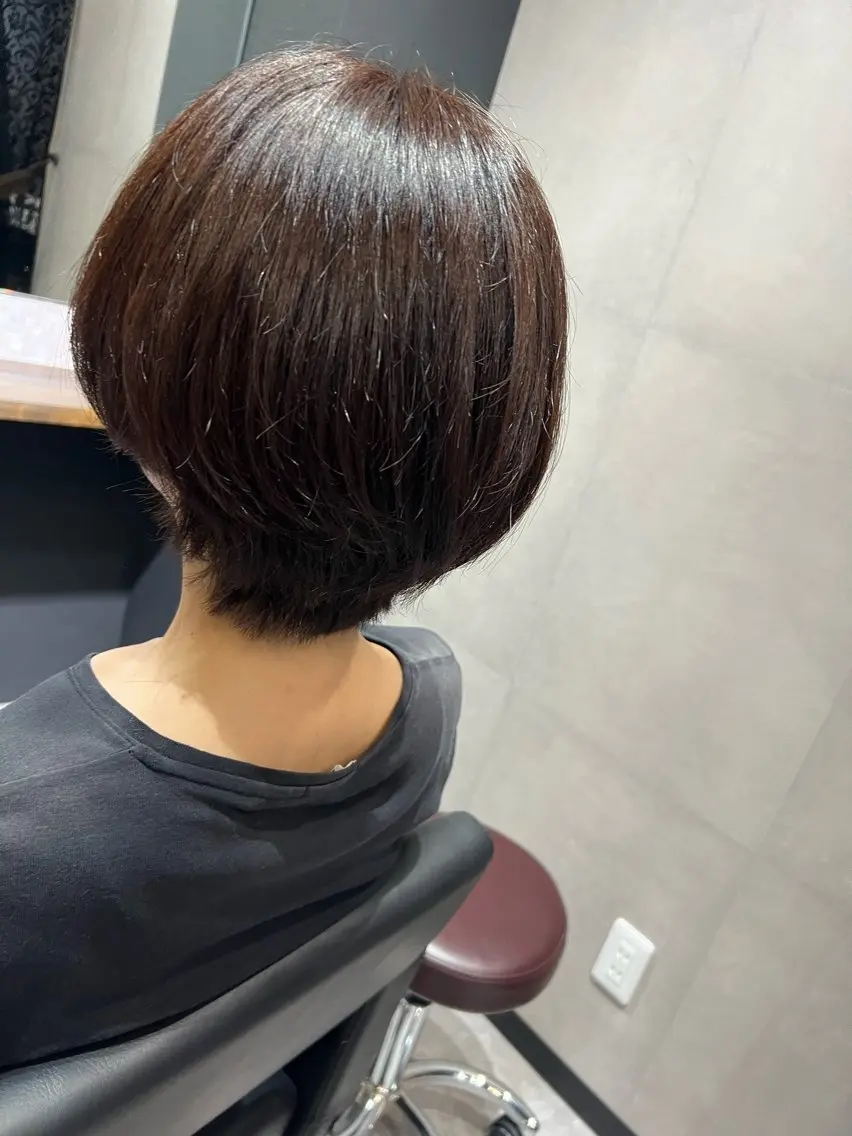 ショート 平山 沙羅のヘアスタイル