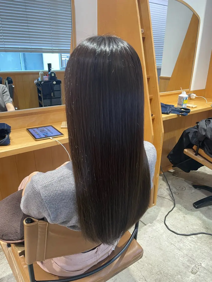 ロング カット ヘアカラー トリートメント 【Amphi Tokyo】宮原のヘアスタイル