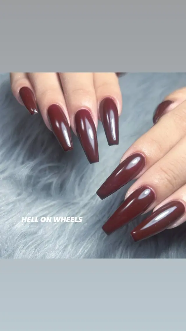 ネイル ワンカラーネイル ⛓Miyu ⛓のネイルデザイン