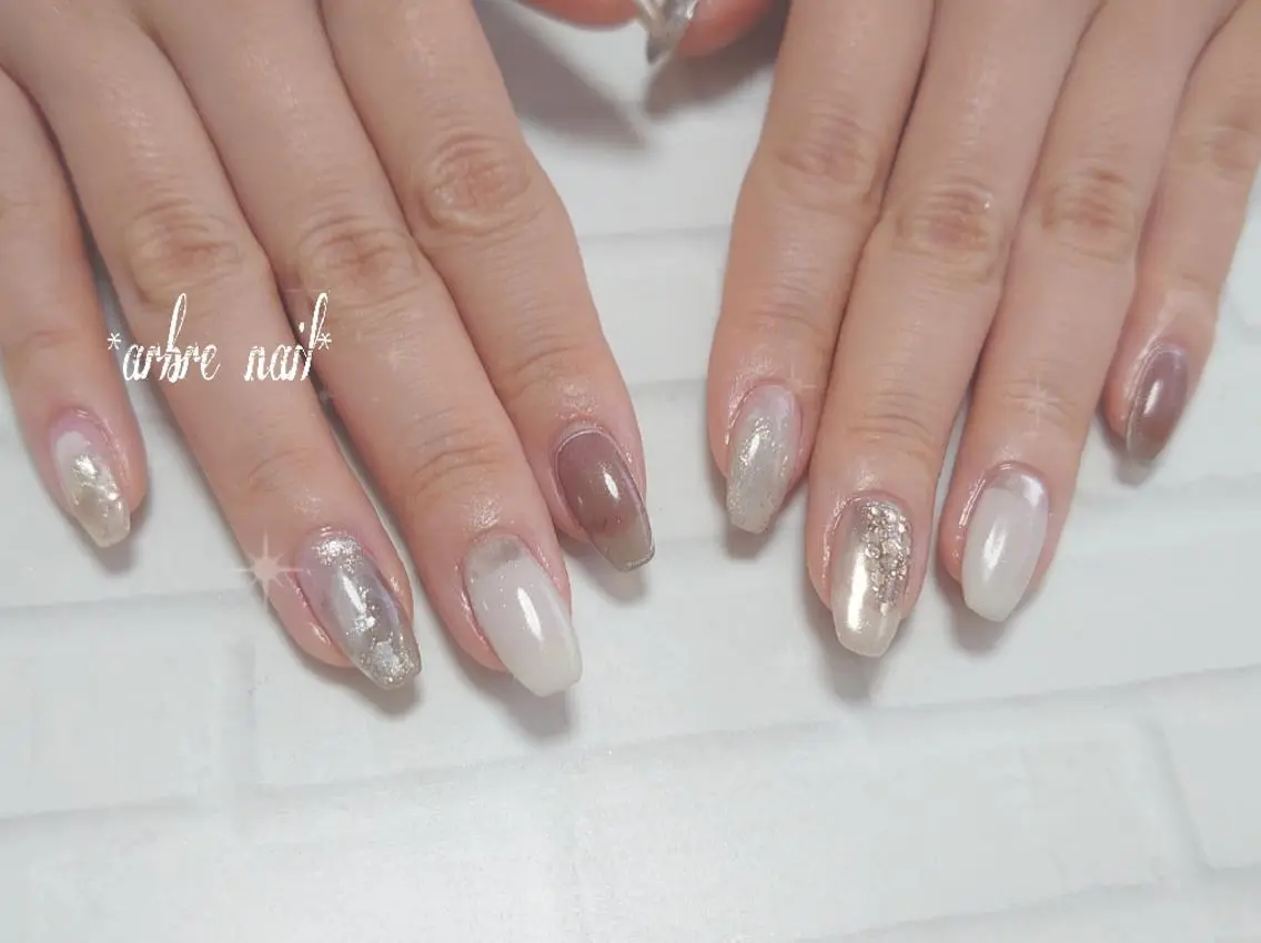 ネイル ✯.。 arbre  nail 。✯.のネイルデザイン