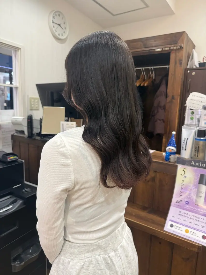 《💖人気No.3💖》アディクシーカラー➕髪質改善トリートメント2step🫧の写真