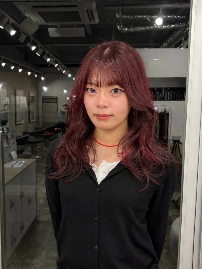 ロング カラー ヘアカラー 【eim】小塚 玲奈のヘアスタイル