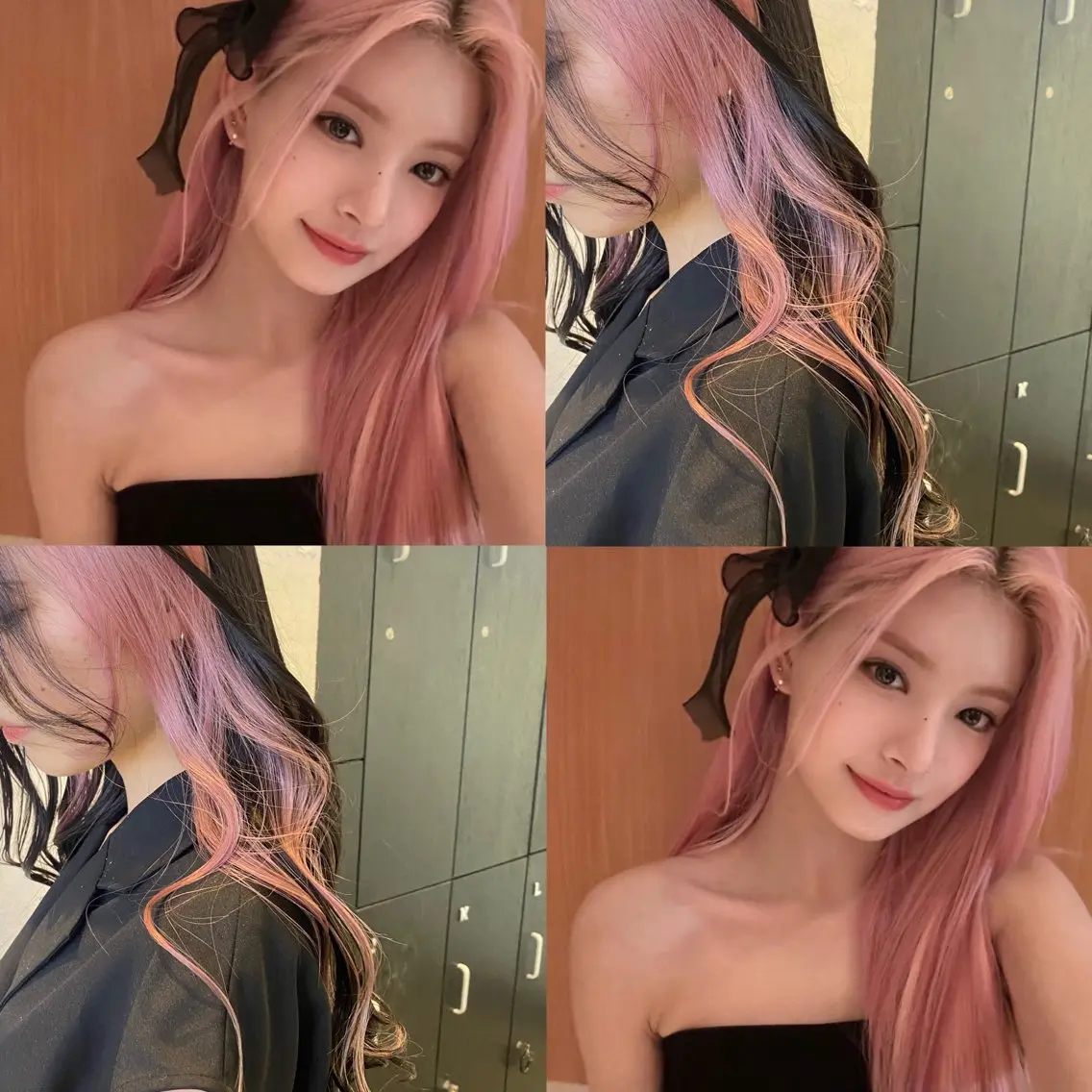 ロング ヘアカラー 韓国ヘア特化 💟 ララア 💟のヘアスタイル