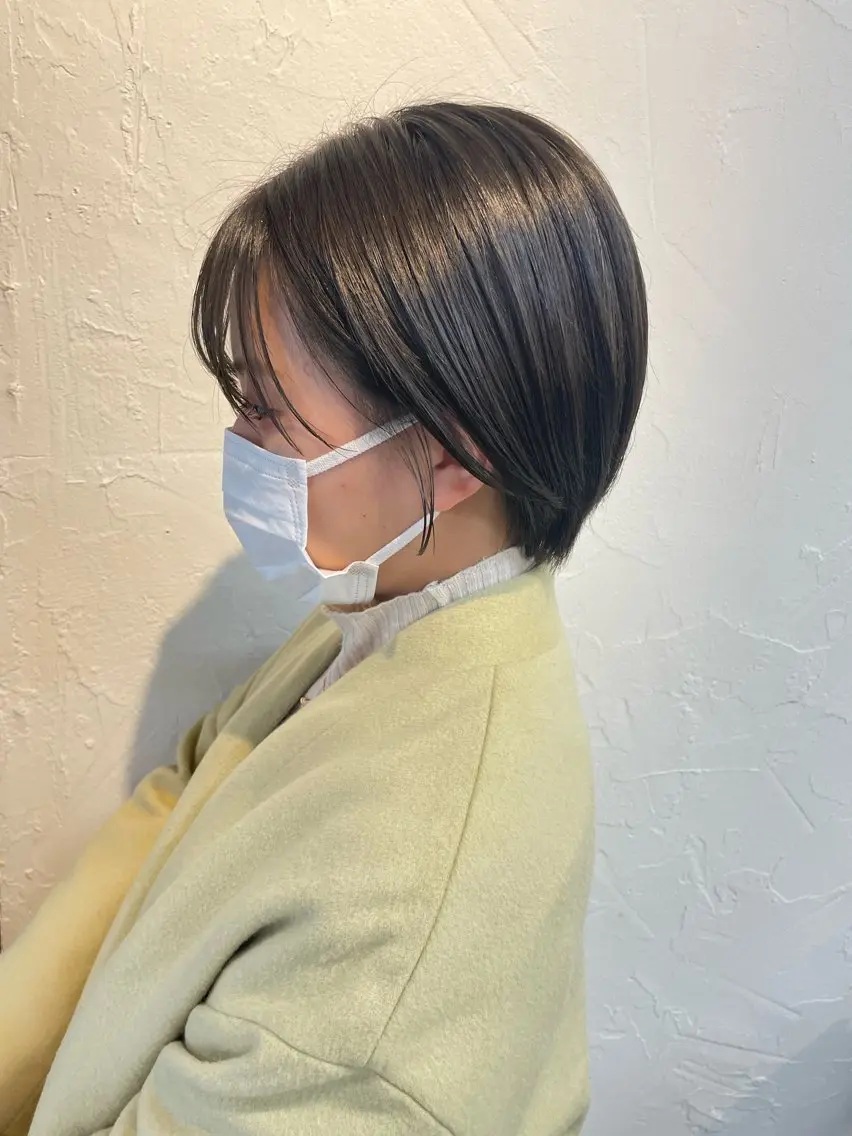 ショート カラー 透明感カラー ショートヘア カット ヘアカラー トリートメント phiphi. 【ピピ】のヘアスタイル