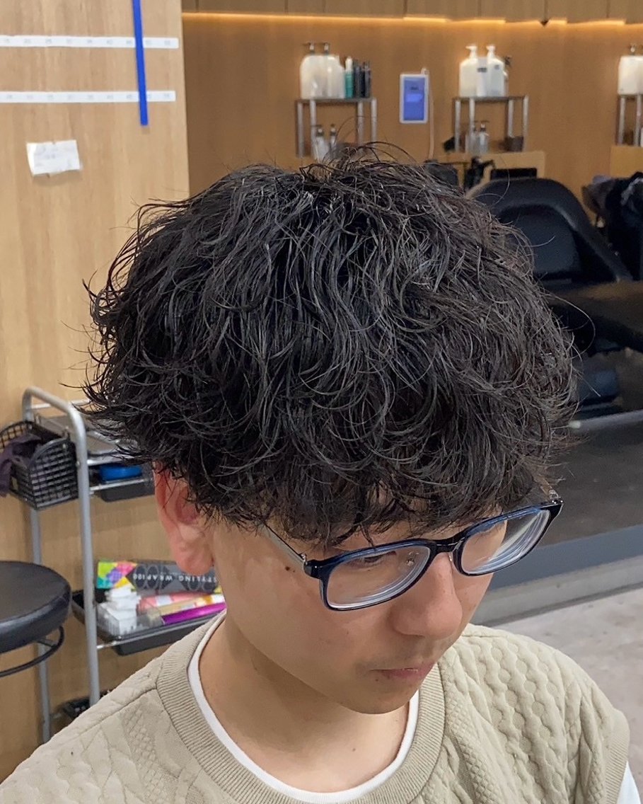 パーマ メンズ カット パーマ 【横浜メンズ 特化美容師】昇陽のヘアスタイル