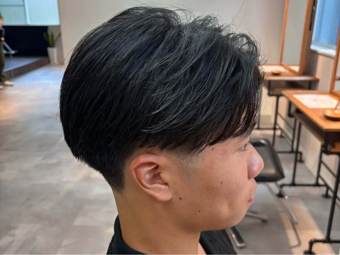 ショート メンズ 🔥フェードカット/ パーマ特化🔥/森のヘアスタイル