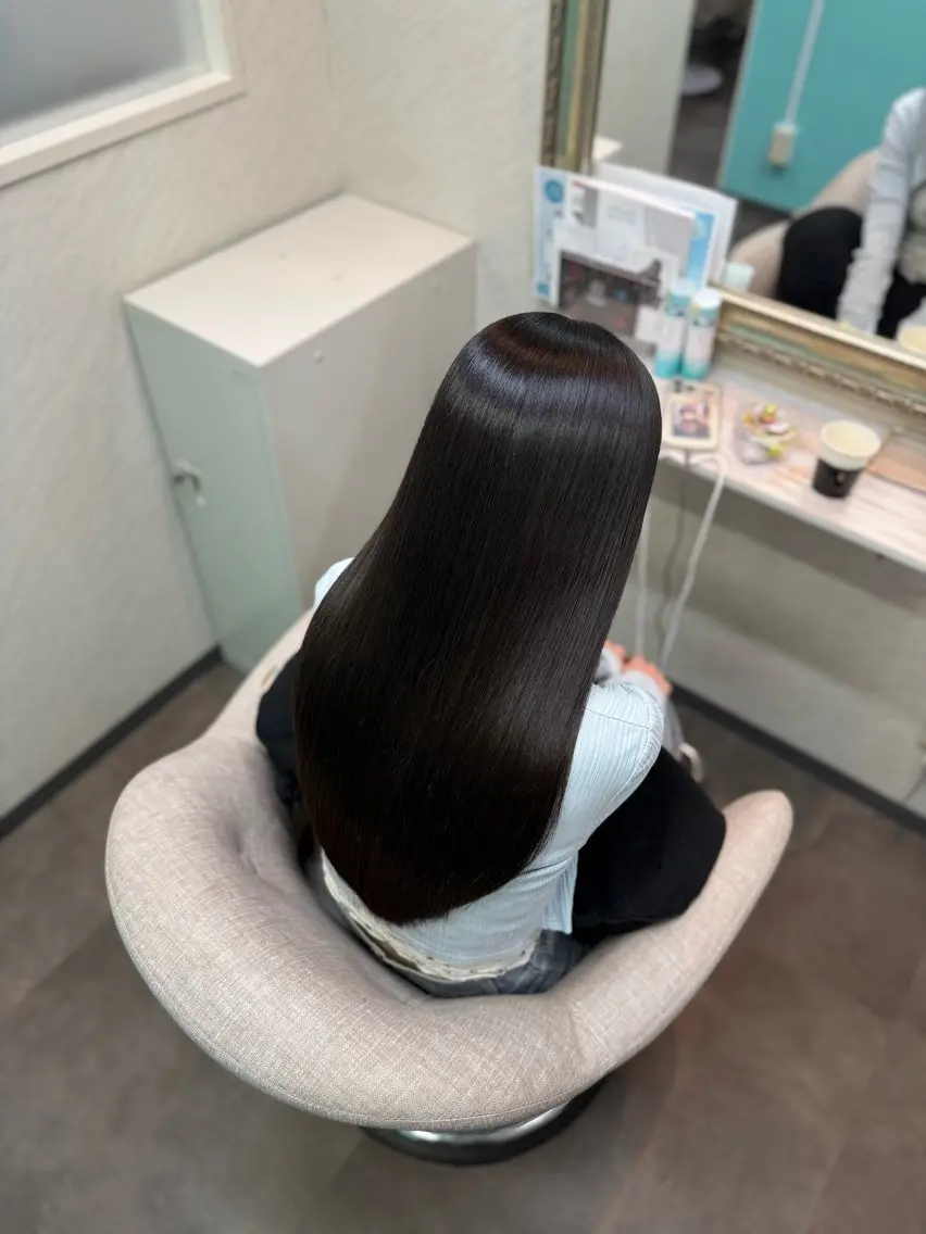 ロング トリートメント ヘッドスパ 髪質改善/縮毛矯正 アンナ🍊のヘアスタイル