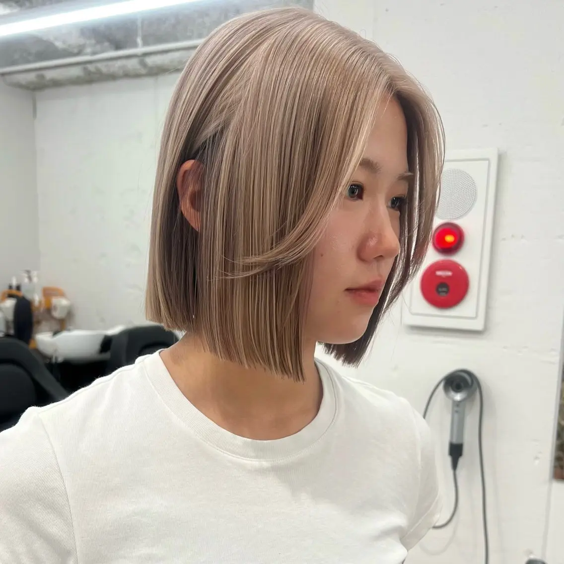 ショート カラー ハイトーン/ボブ 🎀sonokaのヘアスタイル