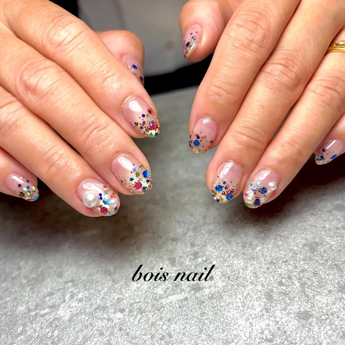 ネイル ハンドネイル bois nail ボワネイル北巽のネイルデザイン