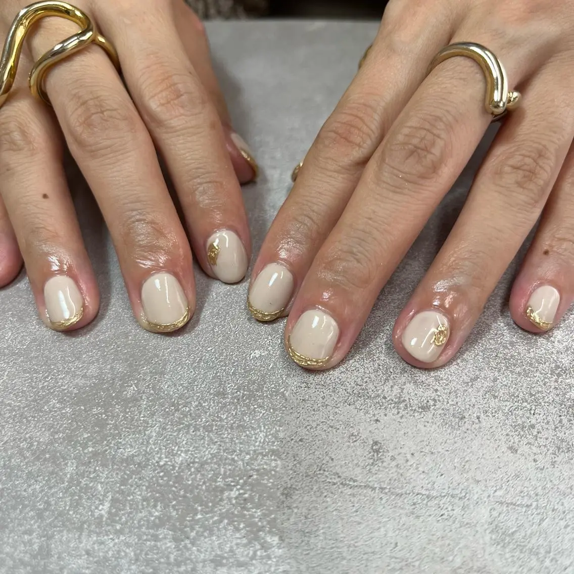ネイル ミラーネイル Koa nails.のネイルデザイン