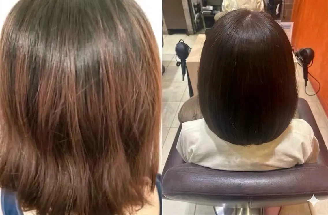 ミディアム 安達 結愛のヘアスタイル