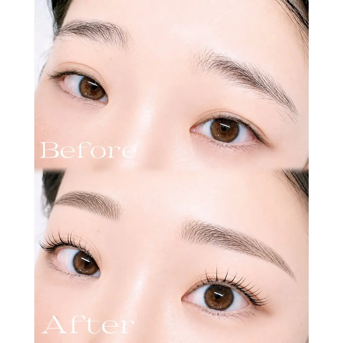 【期間限定】🫧まつげパーマ＋眉毛WAX脱毛🫧アイシャンプー、美容液つき🎀の写真