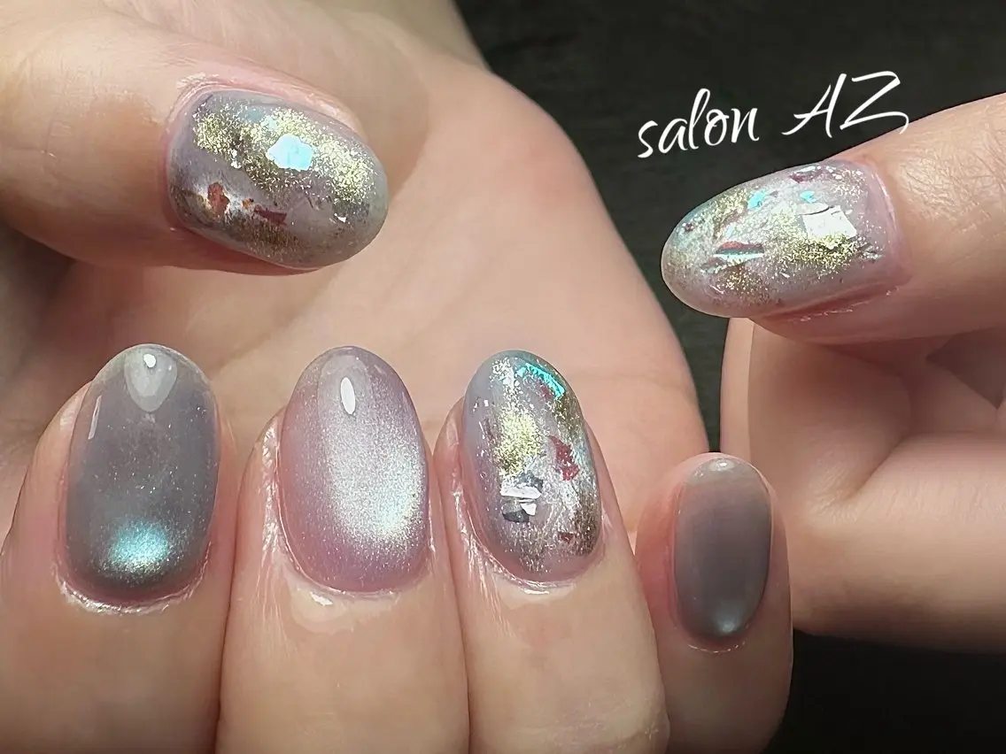 ネイル オフィスネイル ハンドネイル salon AZのネイルデザイン