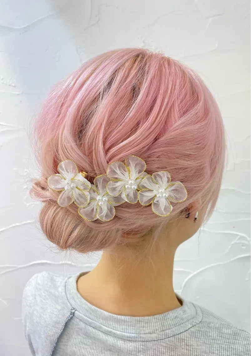 ヘアアレンジ uros.中目黒 moekaのヘアスタイル
