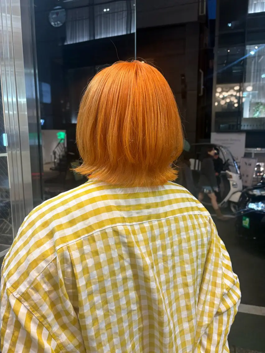 ショート ピンクブラウン 似合わせカット ヘアカラー 表参道/ 🤍IKUMIのヘアスタイル