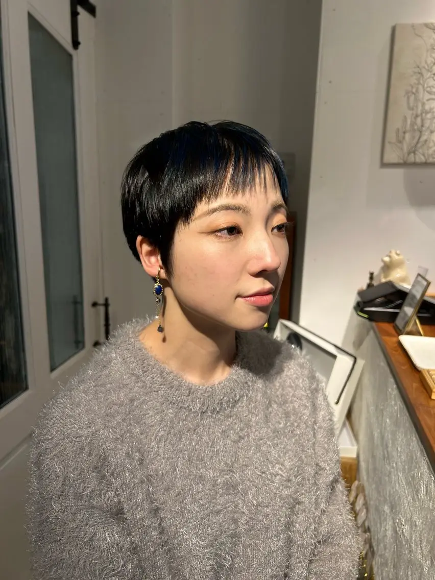 ショート カラー 櫻井園子🌸 久屋大通/高岳のヘアスタイル
