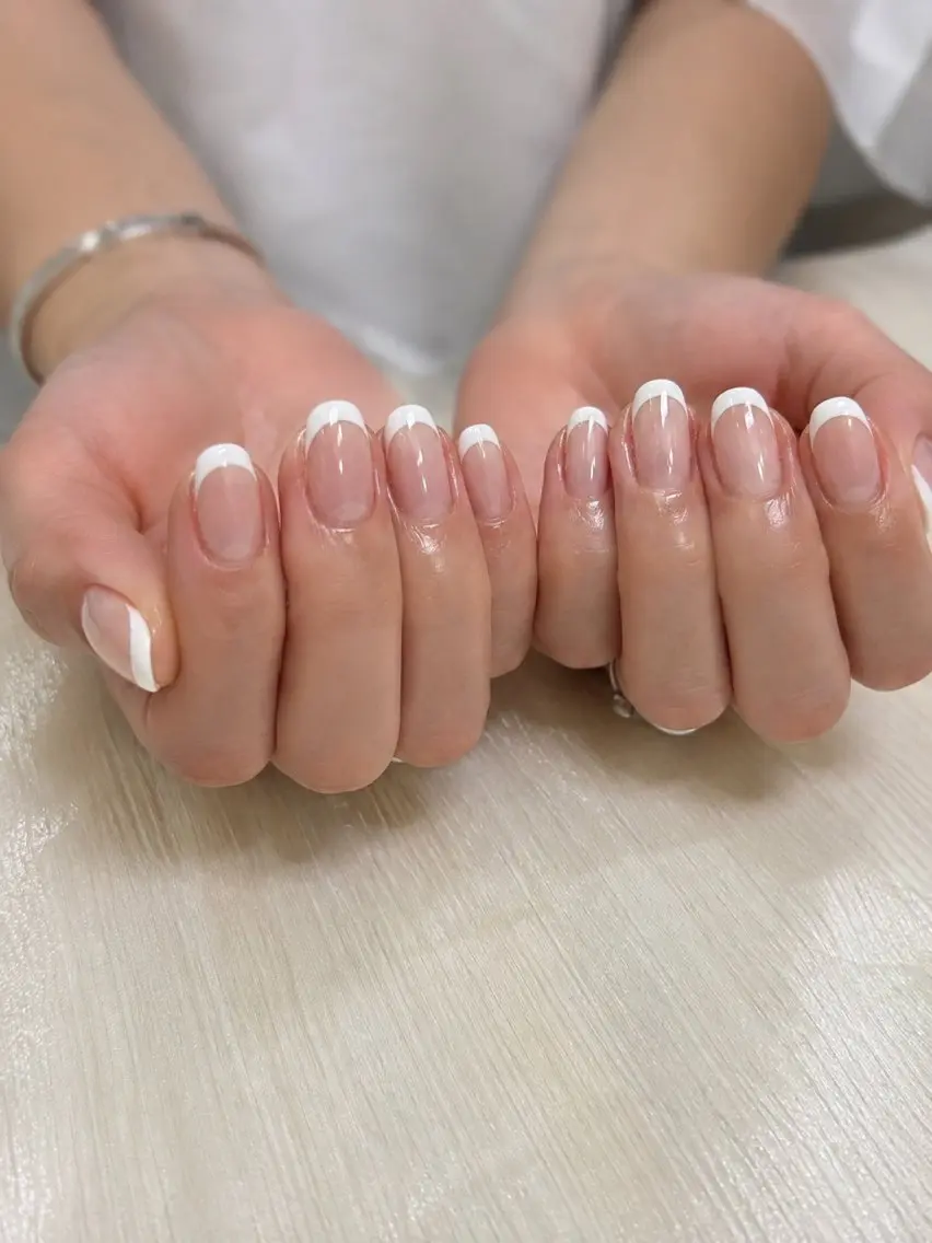 フレンチネイルの写真