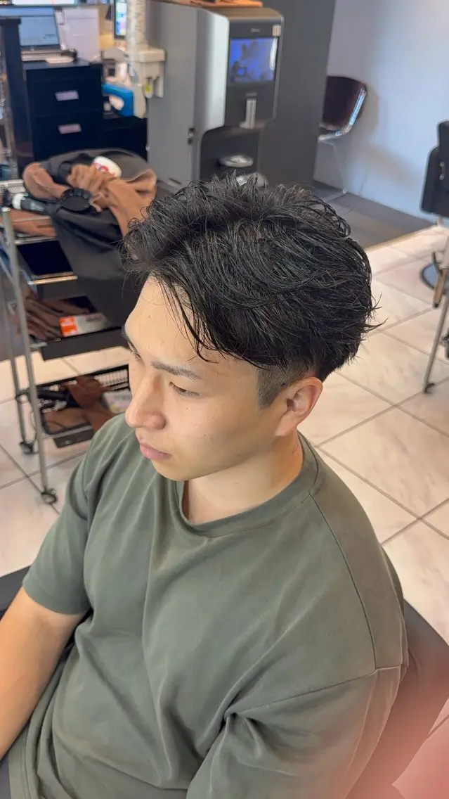 メンズ ❄️艶カラー/メンズ カット❄️tomoのヘアスタイル