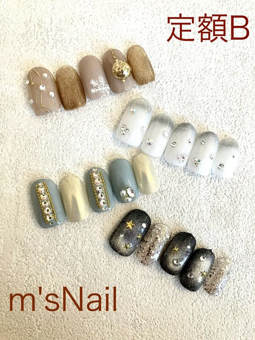 ネイル ジェルネイル パラジェル m'sNail 福岡西区 ネイルのネイルデザイン