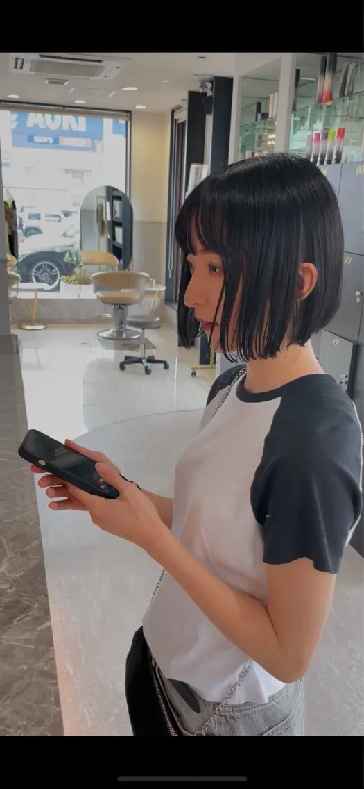 ショート 上福大翔 【美髪縮毛矯正】のヘアスタイル