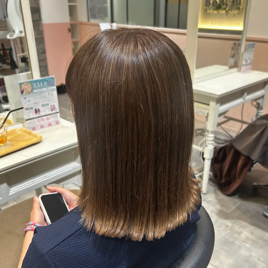 ミディアム カラー 美容室La Bless/AIKAのヘアスタイル