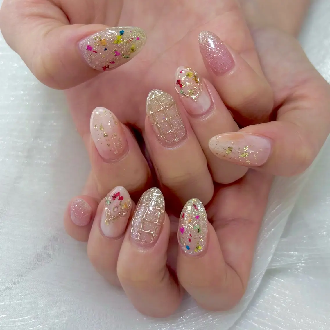 ネイル ハンドネイル yurina ☆のネイルデザイン