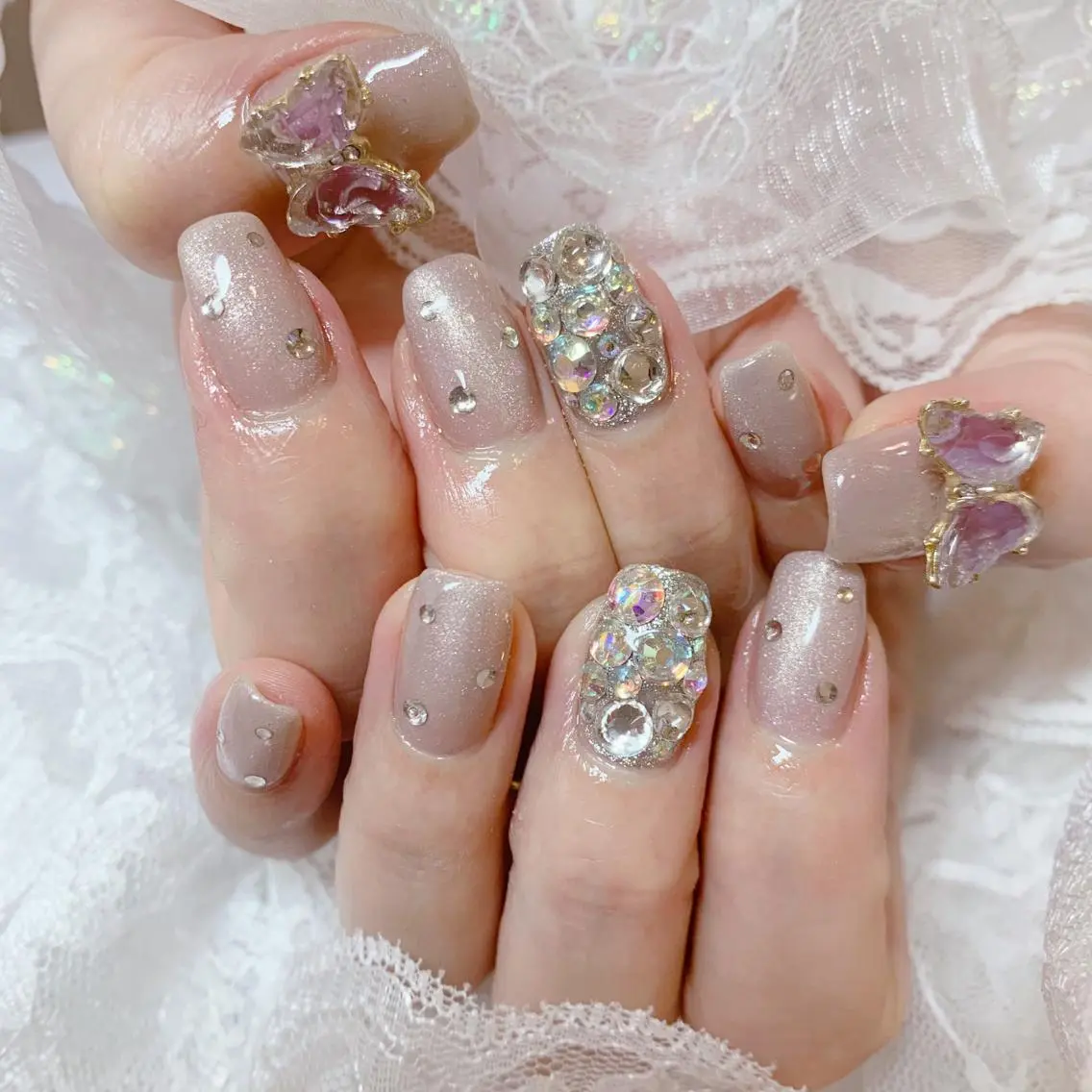 ネイル ハンドネイル La neige* yuki 🐩🌙のネイルデザイン