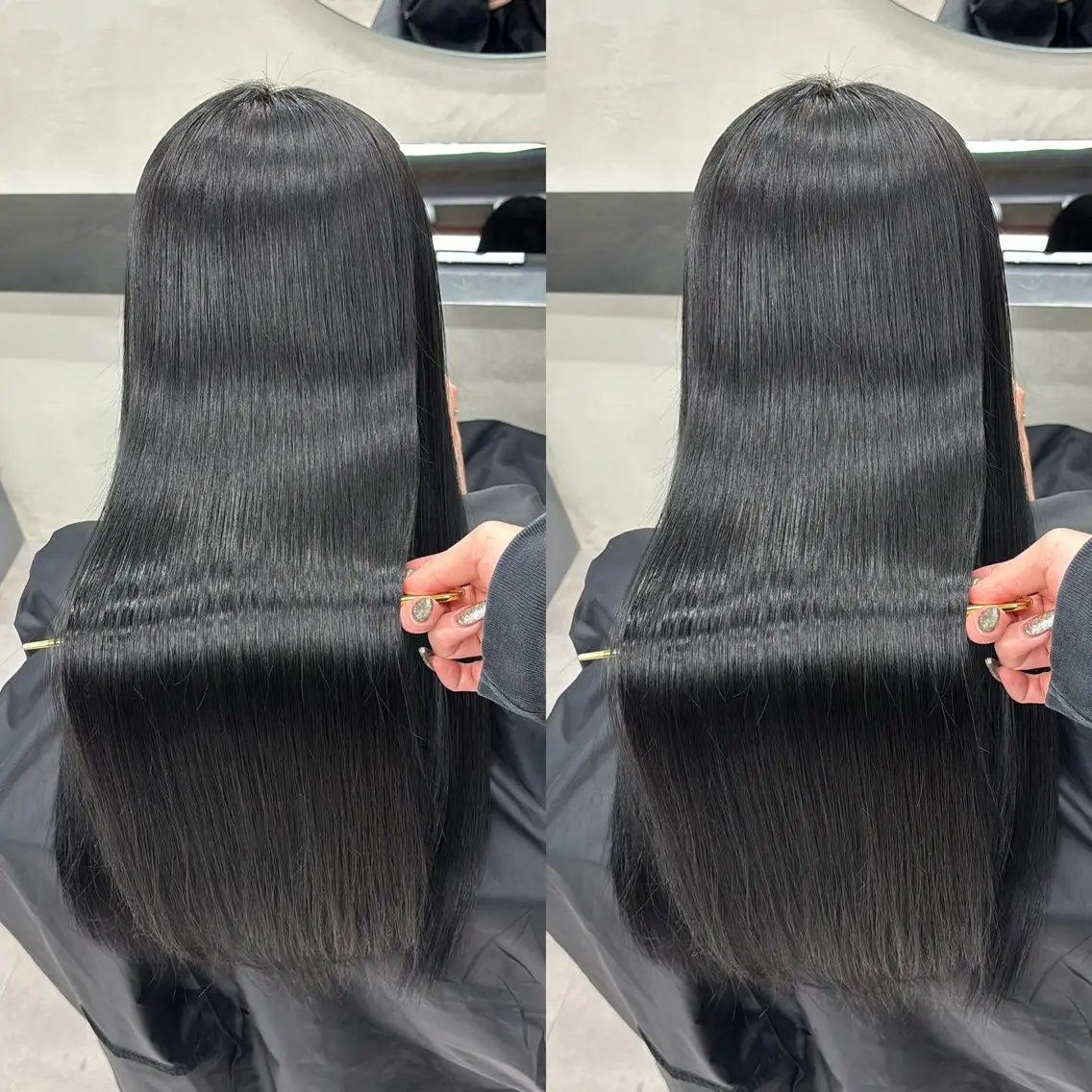 ロング カット ヘアカラー トリートメント ヘッドスパ 今話題の艶髪矯正 美艶カラー/FUKAのヘアスタイル