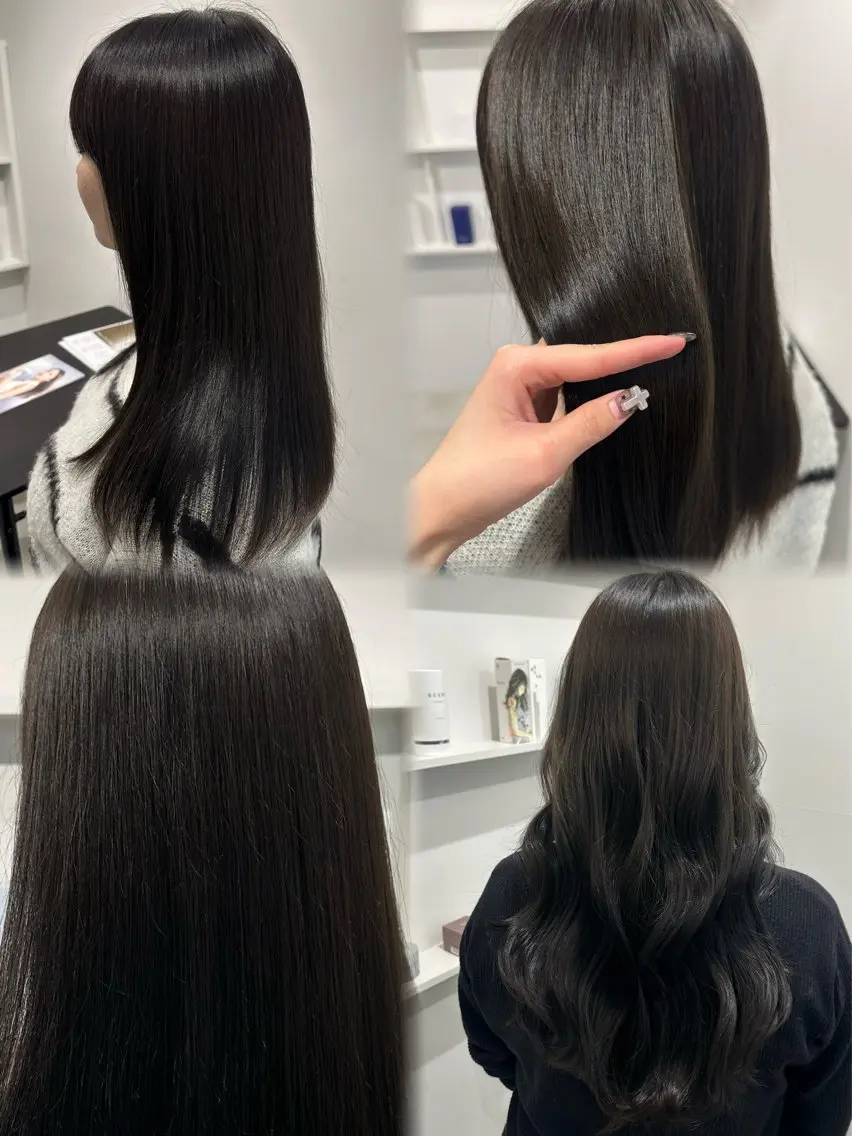 ロング ヘアカラー トリートメント Sachi ／ VISEOのヘアスタイル