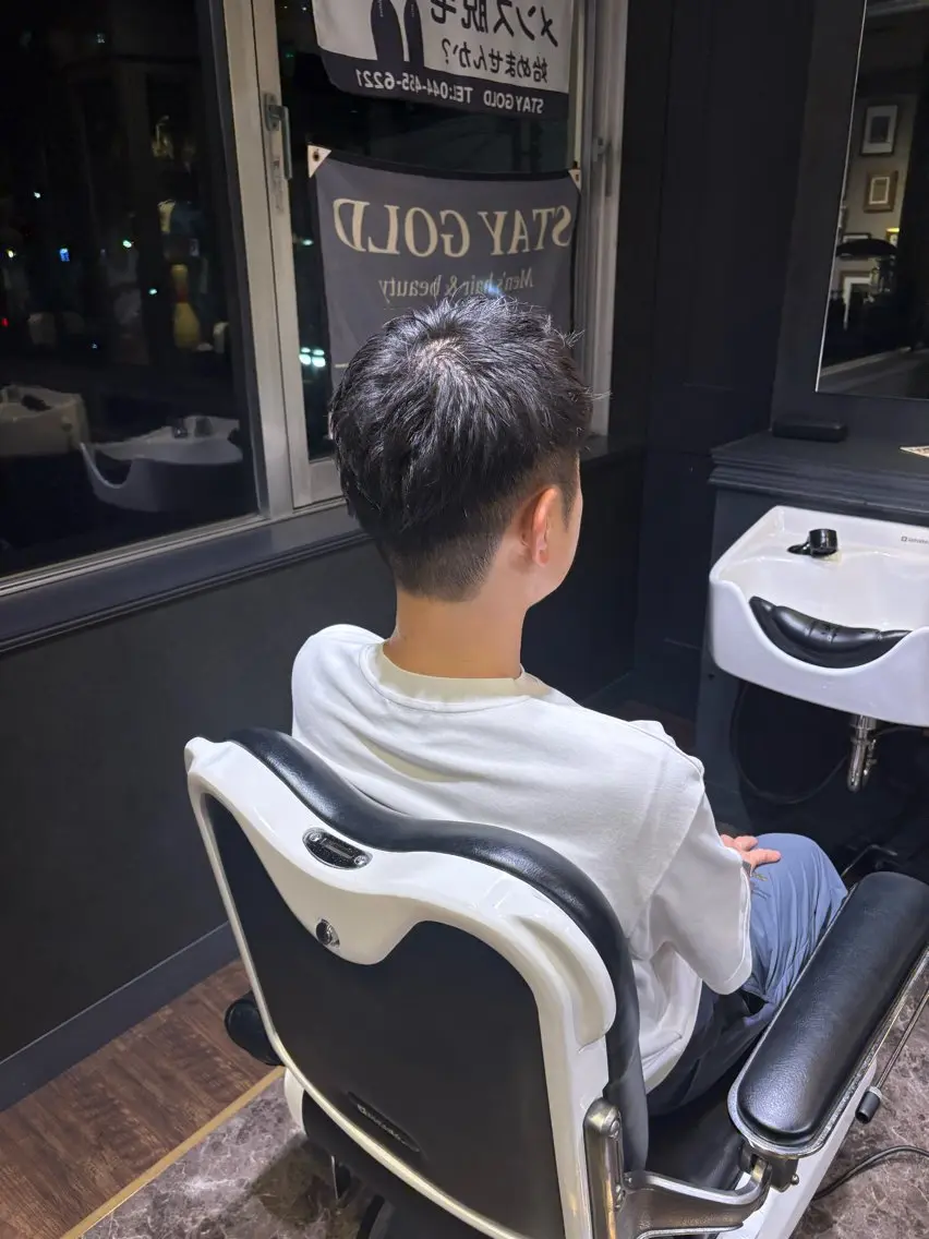 ショート メンズ カット メンズ　新百合ヶ丘 HIBIKIのヘアスタイル