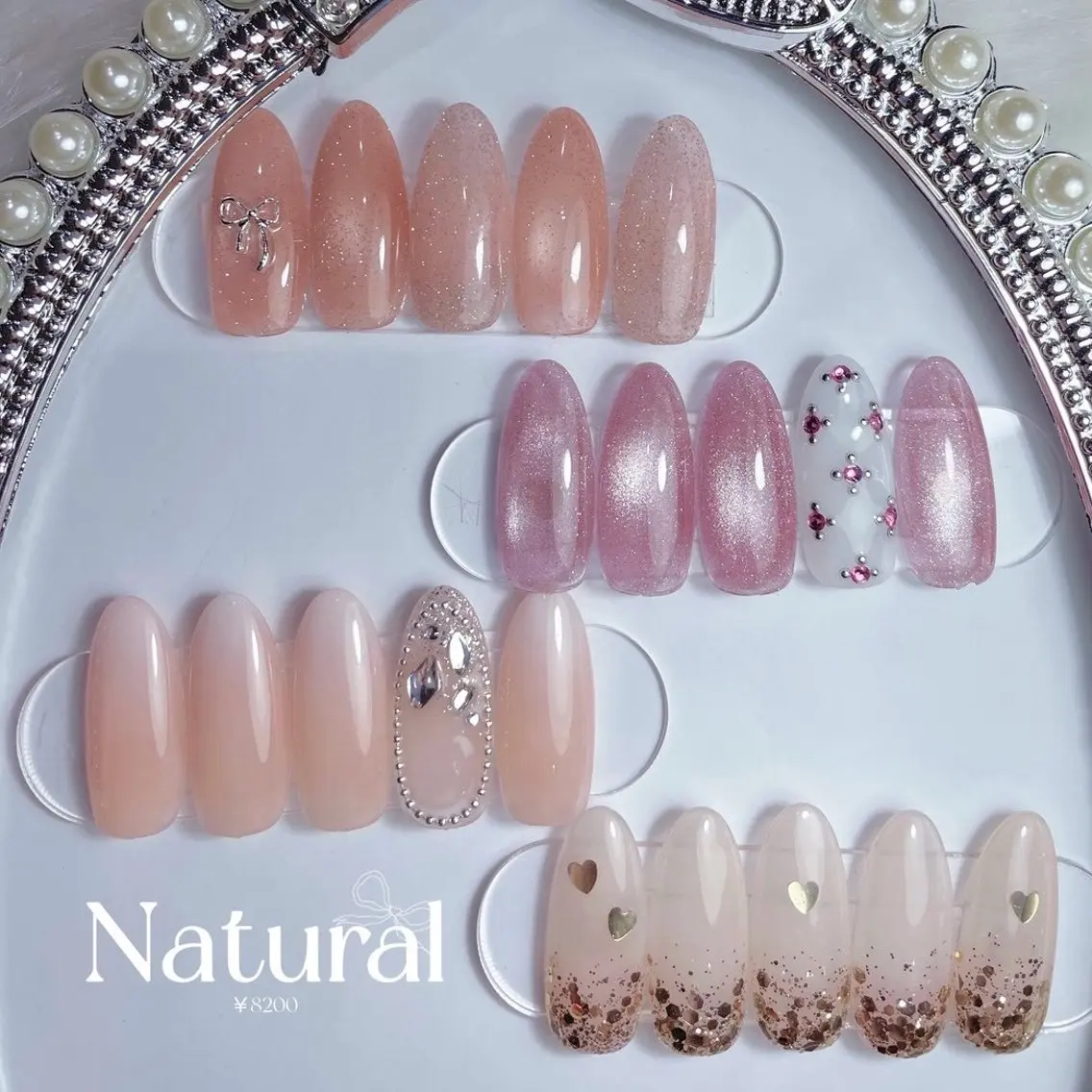 6月限定【Hand】Naturalデザイン★ご新規様オフ無料¥9300→¥8200の写真
