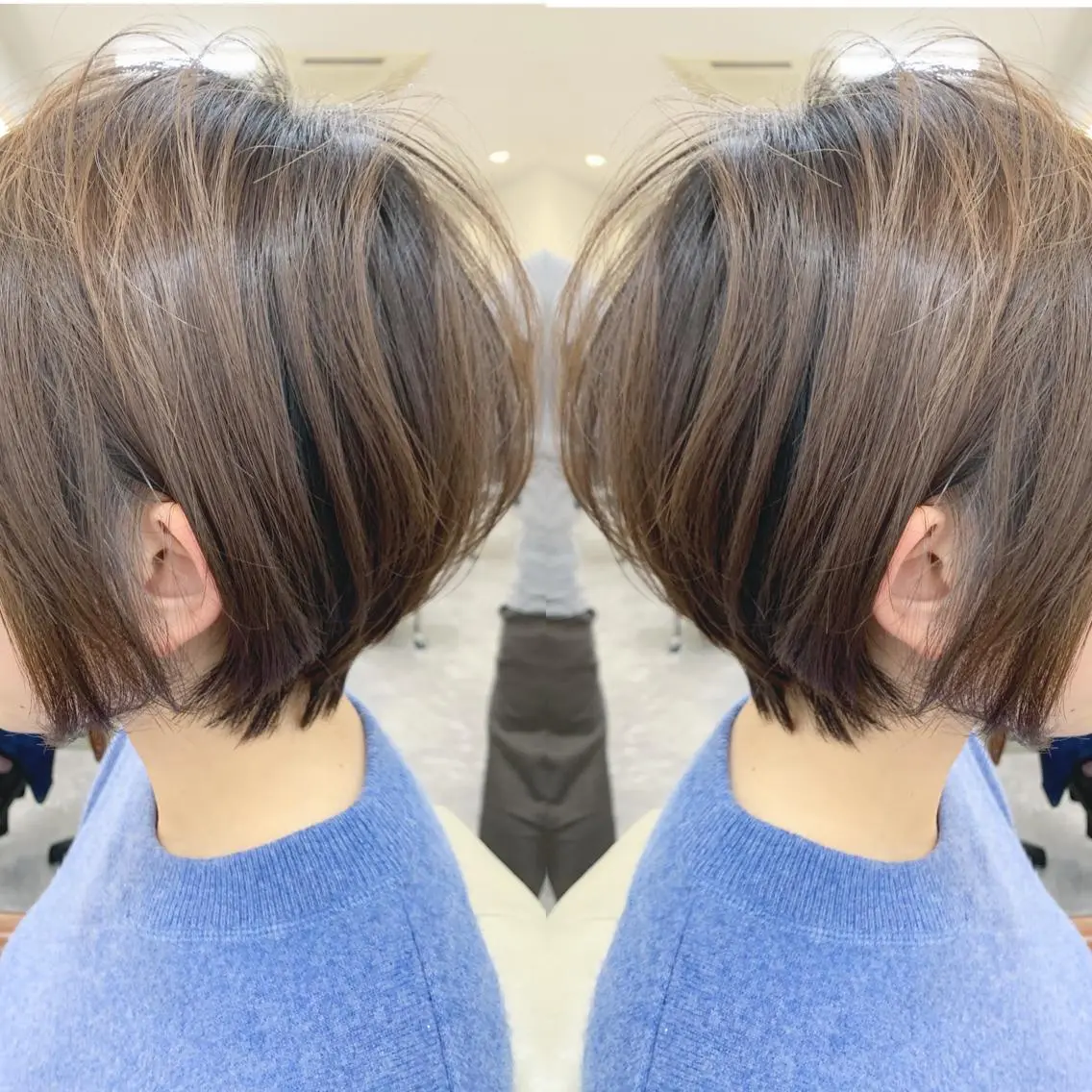 ショート ショートボブ ボブ ショートヘア カット H (エイチ) 烏丸御池店のヘアスタイル