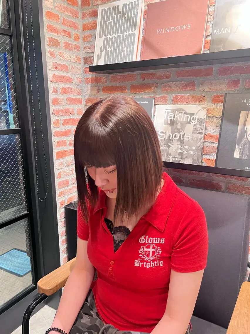 ミディアム ヘアカラー Kanon 🌺のヘアスタイル