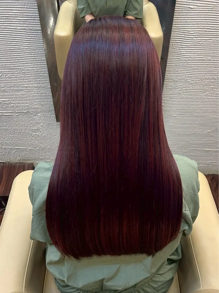 ロング カラー トリートメント izumi 【カラー/髪質改善】のヘアスタイル