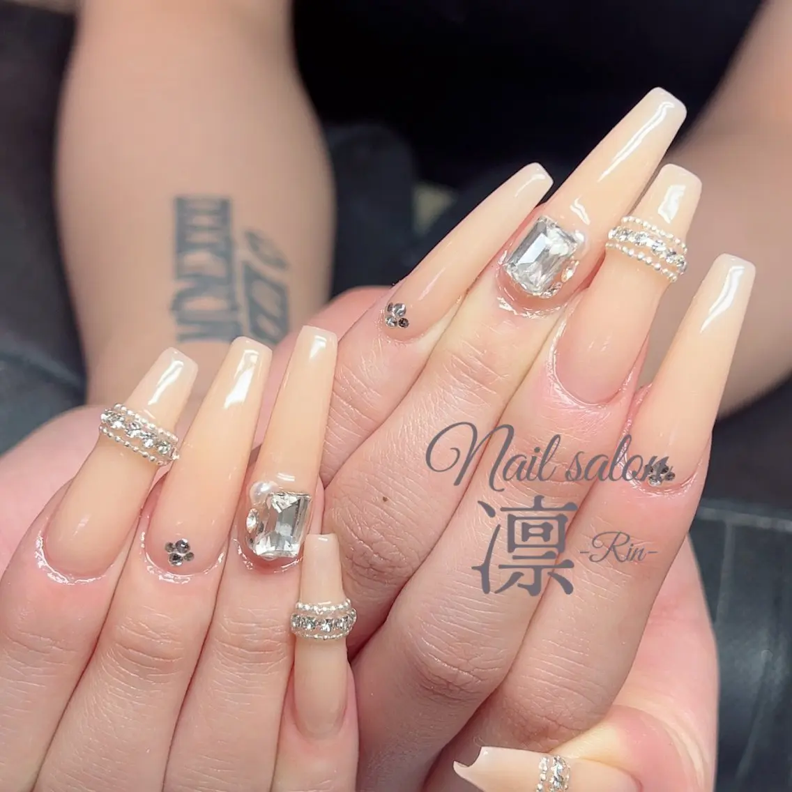 ネイル スカルプネイル private salon凛のネイルデザイン