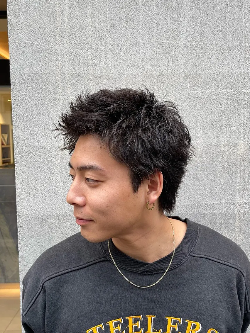 【minimo限定価格】 ✨メンズカット+スパイキーパーマ✨の写真