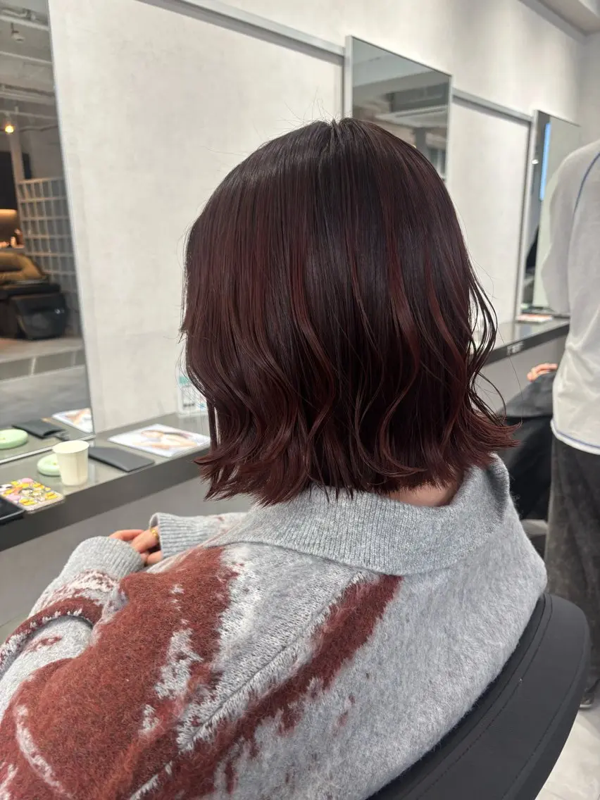 ［高発色トリートメント入りカラー🫧］enogカラー🍓の写真