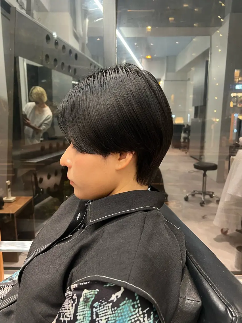 ショート ハンサムショート ショートヘア 堀江 /木下椋麻のヘアスタイル