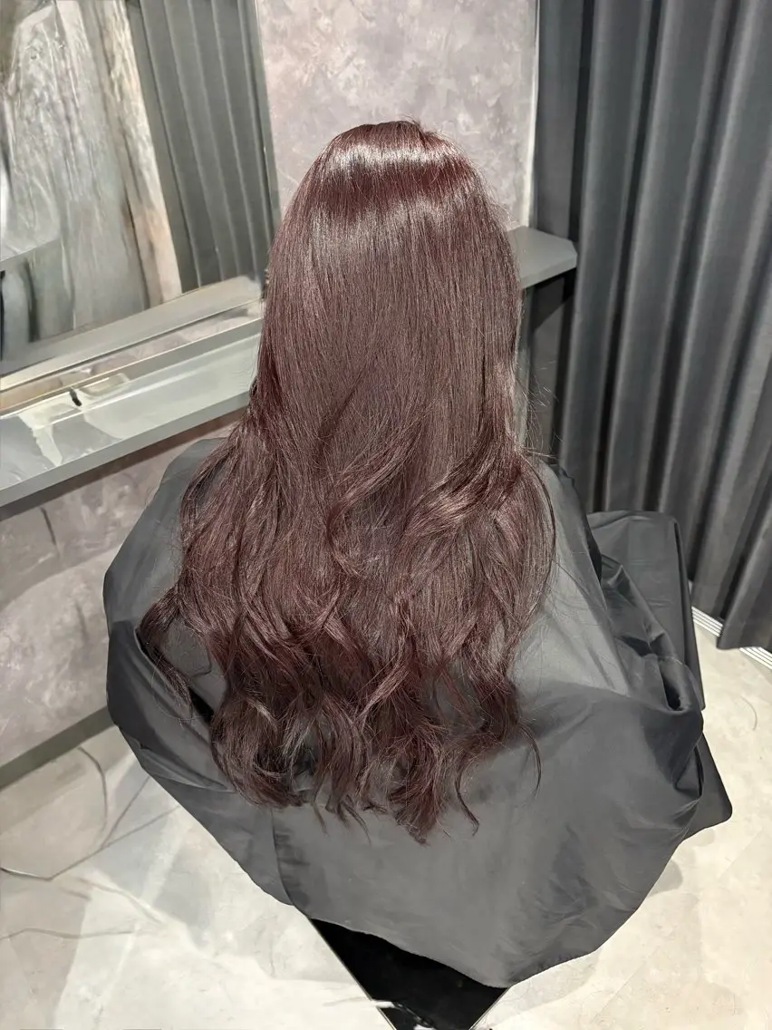 カラー カット ヘアカラー トリートメント nameless miichiのヘアスタイル