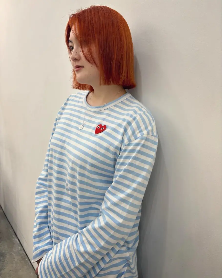 ショート カラー オカモト ハルカのヘアスタイル