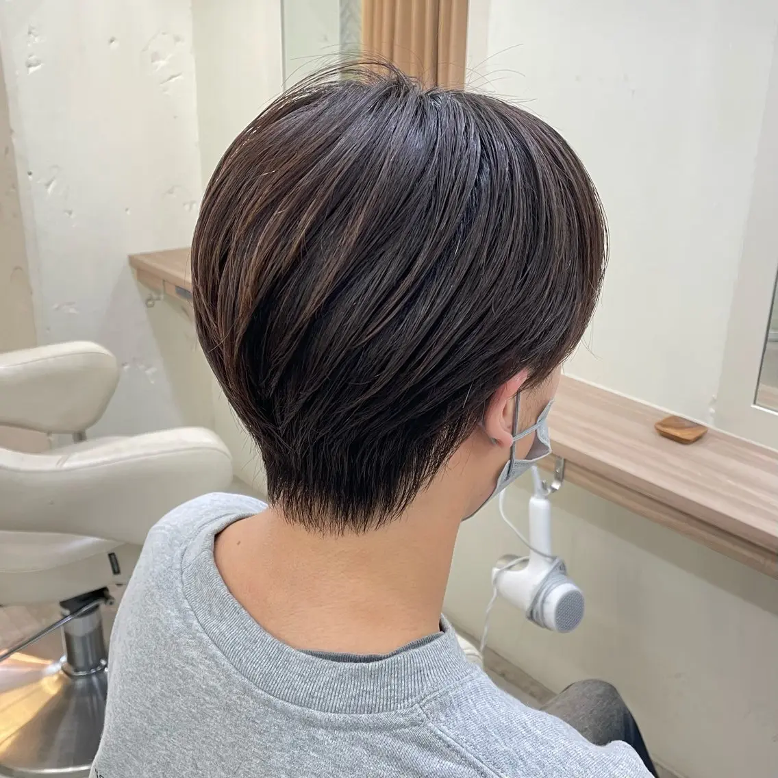 ショート メンズ 縮毛矯正 Riru🩵縮毛矯正 リピーター多数✨🩵のヘアスタイル