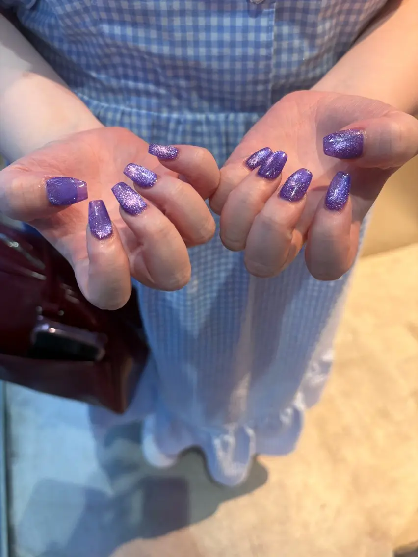 ネイル マグネットネイル 💞WOLTOKYO 池袋💞Emiriのネイルデザイン