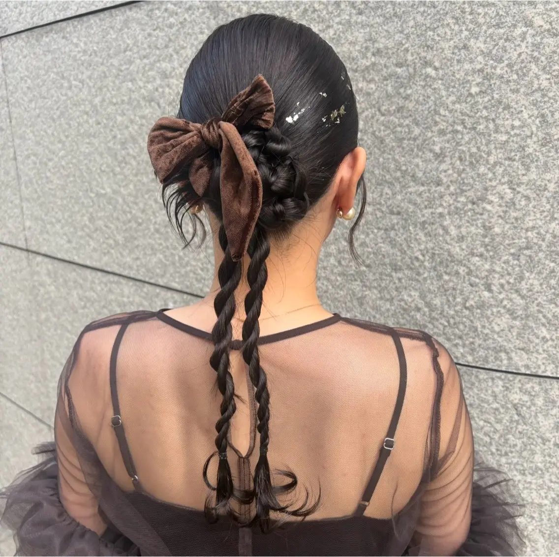 ヘアアレンジ yurino🩵💍 レイヤー、ヘアセットのヘアスタイル