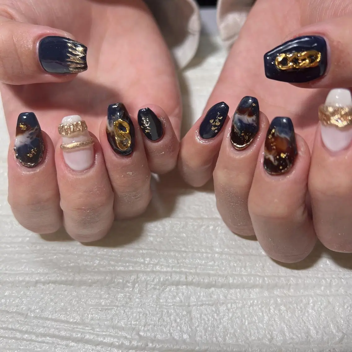 ご自宅で剥がせるジェルネイル★イベントやお休み時にも🙆‍♀️の写真