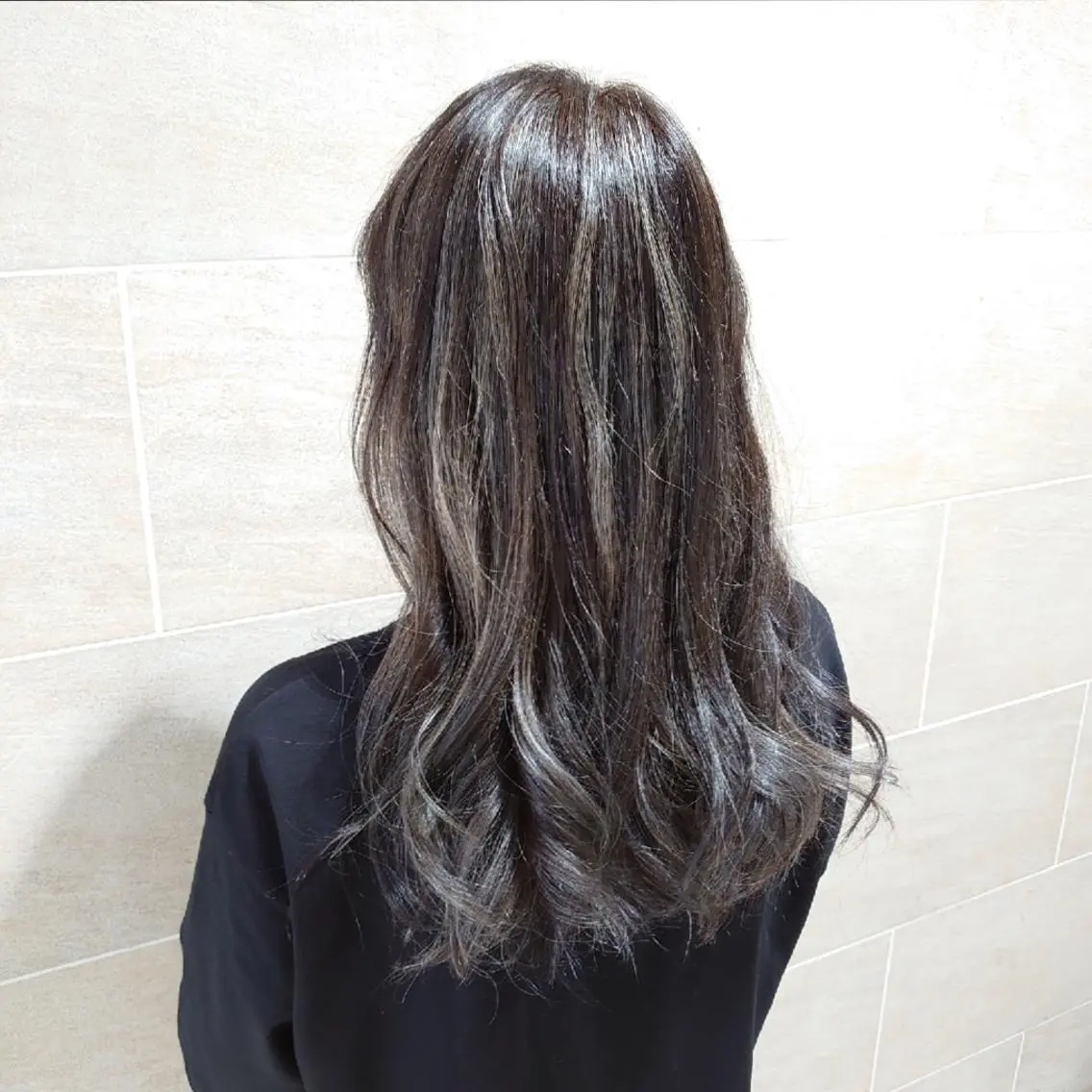 ロング カラー 宮本  星羅のヘアスタイル