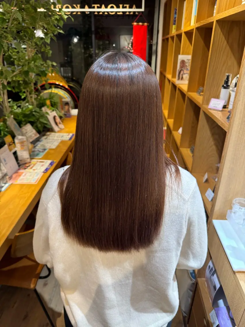 セミロング 美髪/髪質改善 川口凌弥のヘアスタイル