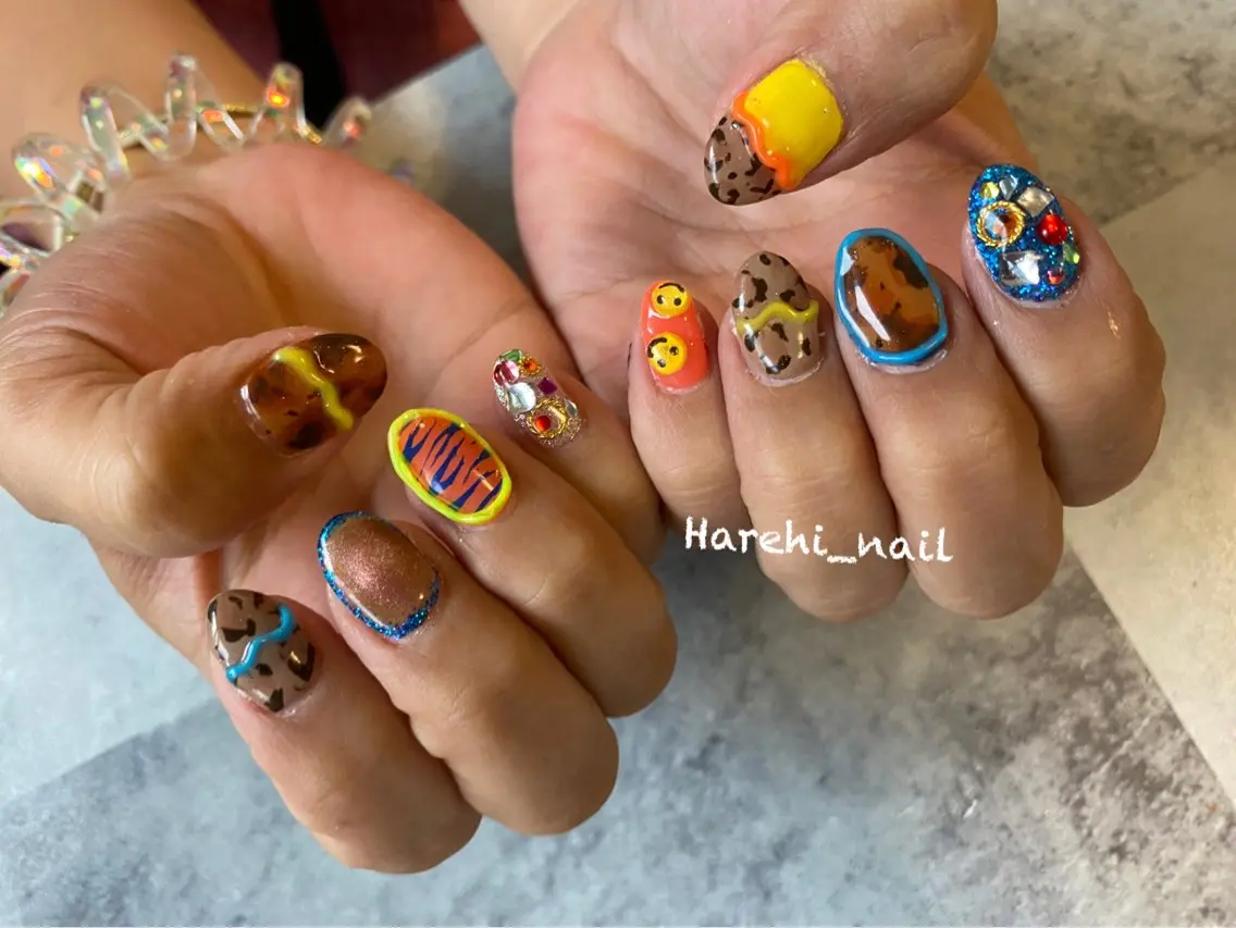 ネイル ハンドネイル Harehi_ nailのネイルデザイン