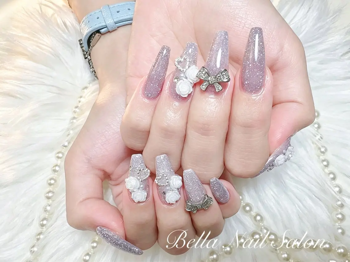 ネイル ハンドネイル Bella Nail Salonパラジェルのネイルデザイン